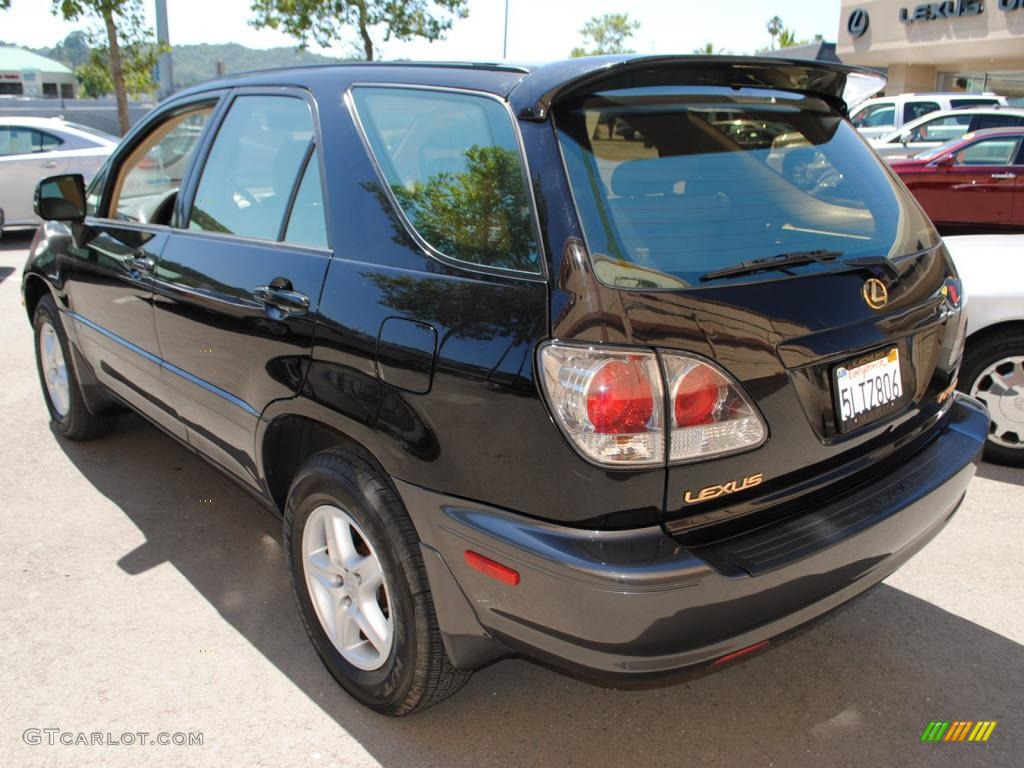 2001 RX 300 AWD - Black Onyx / Ivory photo #5