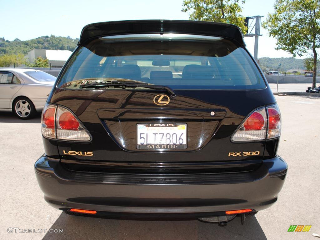 2001 RX 300 AWD - Black Onyx / Ivory photo #6