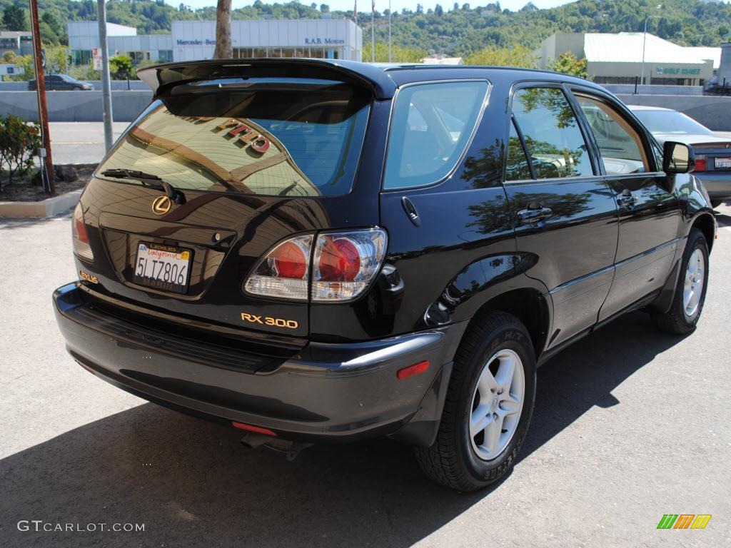 2001 RX 300 AWD - Black Onyx / Ivory photo #7