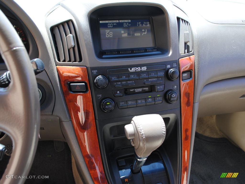2001 RX 300 AWD - Black Onyx / Ivory photo #15