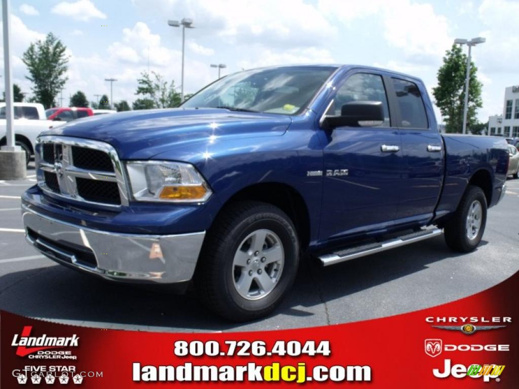 Deep Water Blue Pearl Dodge Ram 1500