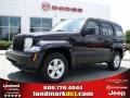 2009 Brilliant Black Crystal Pearl Jeep Liberty Sport  photo #1