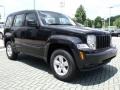 2009 Brilliant Black Crystal Pearl Jeep Liberty Sport  photo #6