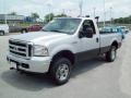 Silver Metallic - F250 Super Duty XLT Regular Cab 4x4 Photo No. 11