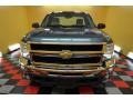 2007 Blue Granite Metallic Chevrolet Silverado 2500HD Work Truck Regular Cab 4x4  photo #2