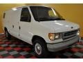 Oxford White 2000 Ford E Series Van E150 Cargo