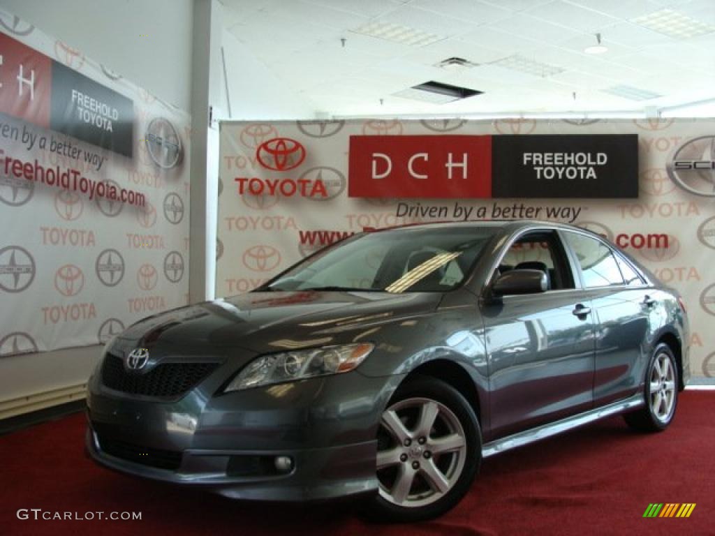 2007 Camry SE V6 - Magnetic Gray Metallic / Dark Charcoal photo #1