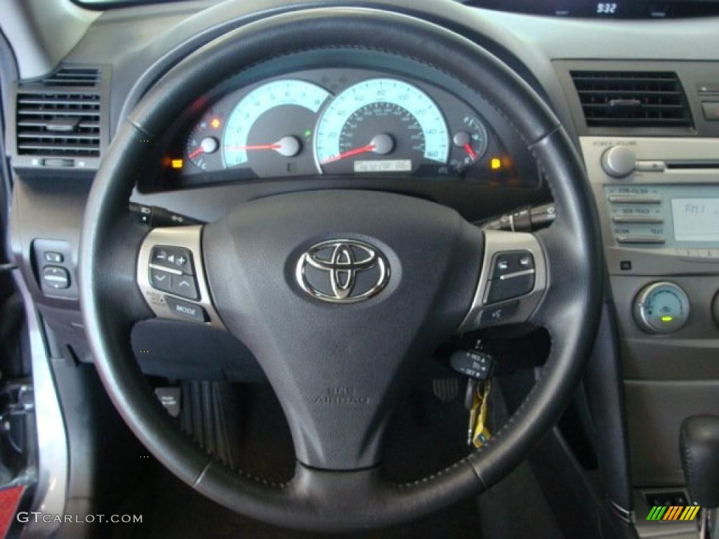 2007 Camry SE V6 - Magnetic Gray Metallic / Dark Charcoal photo #17