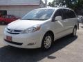 2007 Arctic Frost Pearl White Toyota Sienna XLE Limited AWD  photo #3