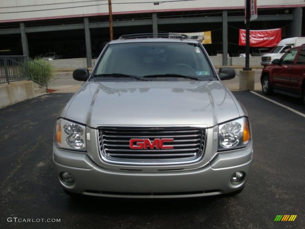 2008 Envoy SLE 4x4 - Silver Mist Metallic / Ebony photo #10