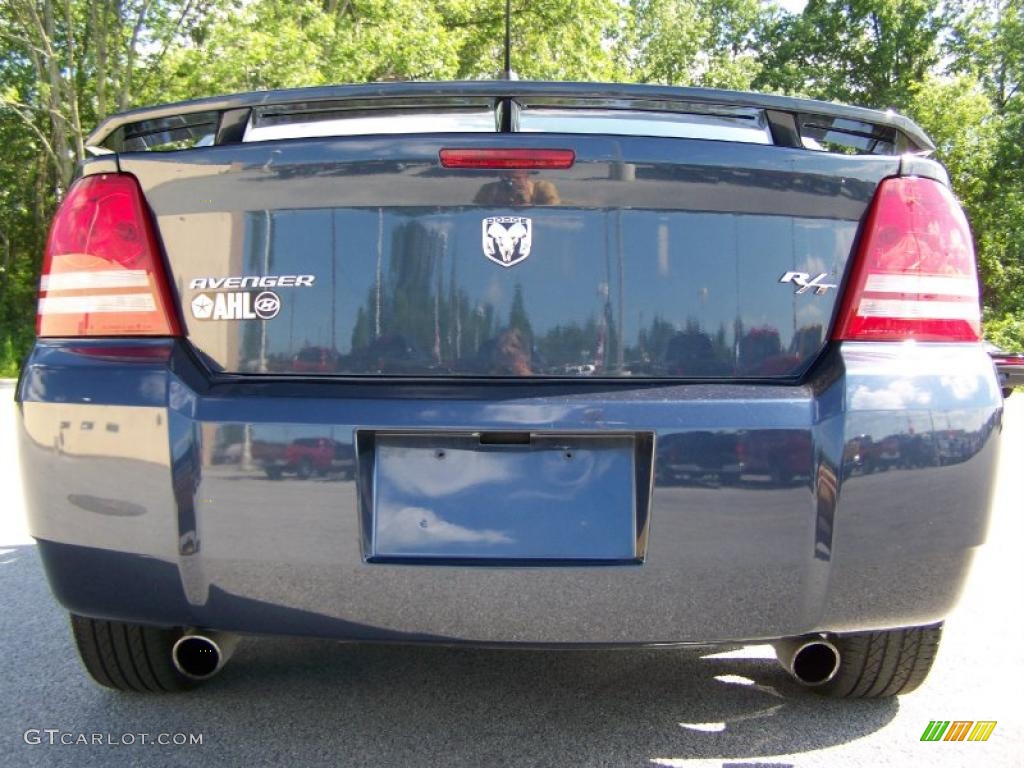 2008 Avenger R/T - Modern Blue Pearl / Dark Slate Gray/Light Slate Gray photo #6