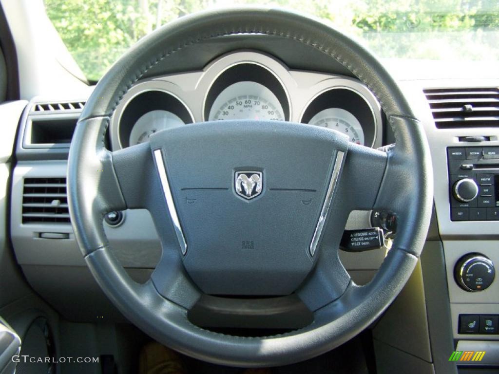 2008 Avenger R/T - Modern Blue Pearl / Dark Slate Gray/Light Slate Gray photo #18