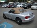 2002 Sunlight Silver Metallic Mazda MX-5 Miata LS Roadster  photo #7