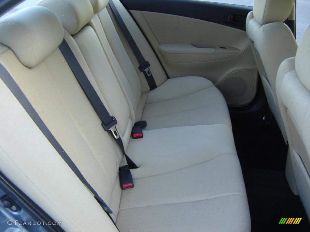 2009 Sonata GLS - Slate Blue / Camel photo #11