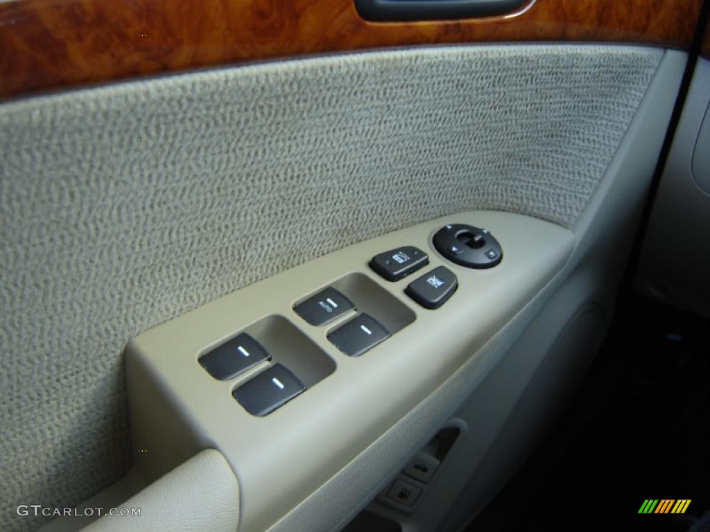 2009 Sonata GLS - Slate Blue / Camel photo #17