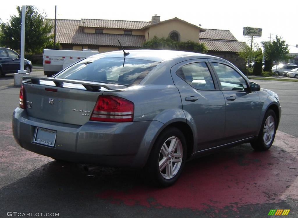2009 Avenger SXT - Silver Steel Metallic / Dark Slate Gray photo #5