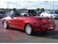 2009 Inferno Red Crystal Pearl Chrysler Sebring LX Convertible  photo #3