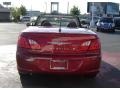 2009 Inferno Red Crystal Pearl Chrysler Sebring LX Convertible  photo #4