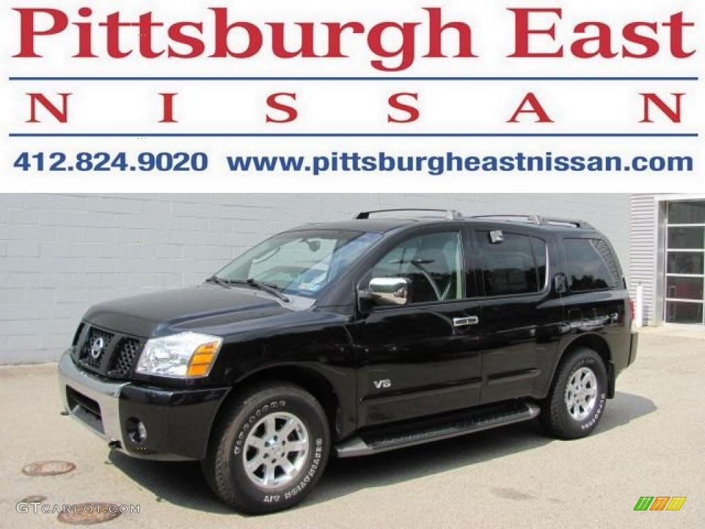 Galaxy Black Nissan Armada