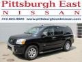 2005 Galaxy Black Nissan Armada SE 4x4  photo #1