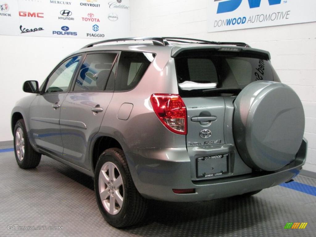 2007 RAV4 Limited 4WD - Classic Silver Metallic / Ash Gray photo #3