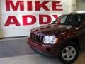 2007 Red Rock Crystal Pearl Jeep Grand Cherokee Laredo  photo #2