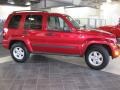 2007 Inferno Red Crystal Pearl Jeep Liberty Sport  photo #5