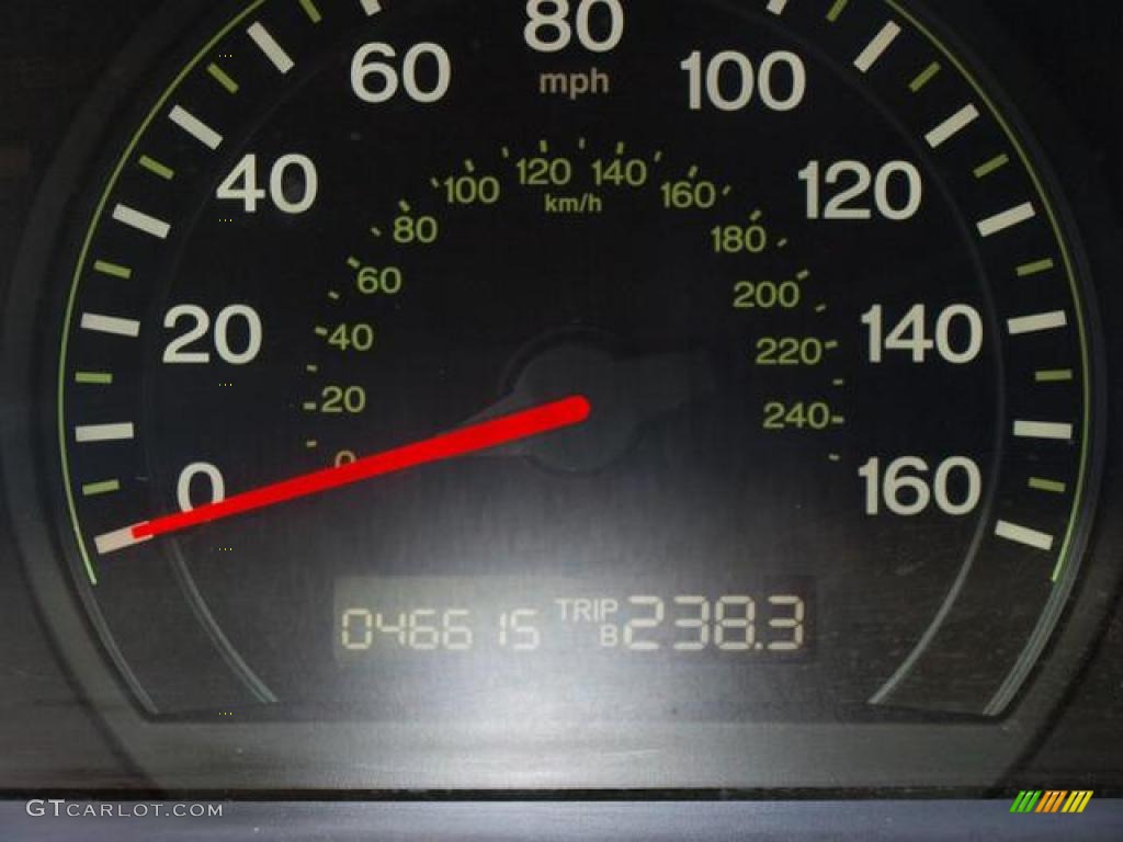 2003 Accord LX Sedan - Satin Silver Metallic / Black photo #14