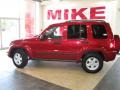 2007 Inferno Red Crystal Pearl Jeep Liberty Sport  photo #9