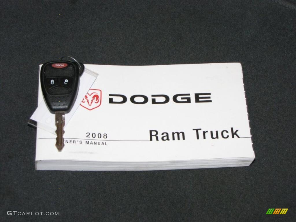 2008 Ram 1500 Big Horn Edition Quad Cab 4x4 - Bright White / Medium Slate Gray photo #19