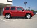 2010 Inferno Red Crystal Pearl Jeep Patriot Latitude 4x4  photo #2