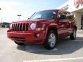 2010 Inferno Red Crystal Pearl Jeep Patriot Latitude 4x4  photo #7