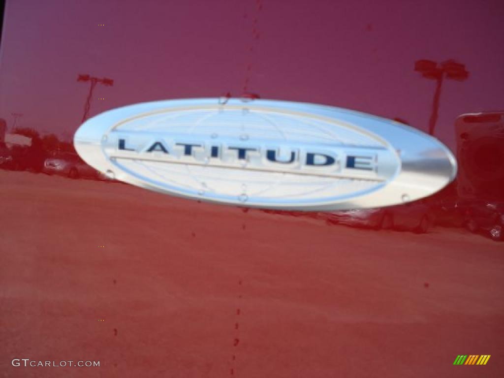 2010 Patriot Latitude 4x4 - Inferno Red Crystal Pearl / Dark Slate Gray/Pebble Beige photo #14