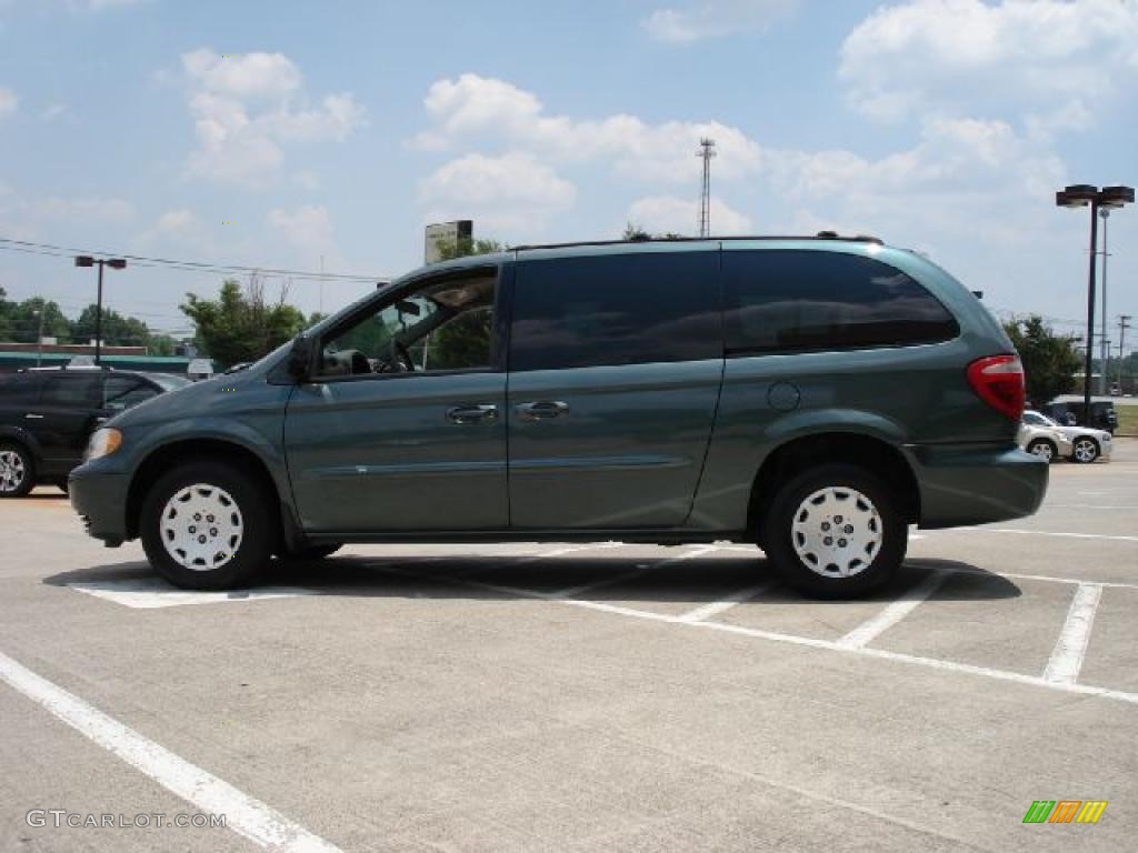 2003 Town & Country LX - Onyx Green Pearl / Taupe photo #6