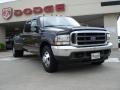 Dark Shadow Grey Metallic 2003 Ford F350 Super Duty XLT Crew Cab Dually