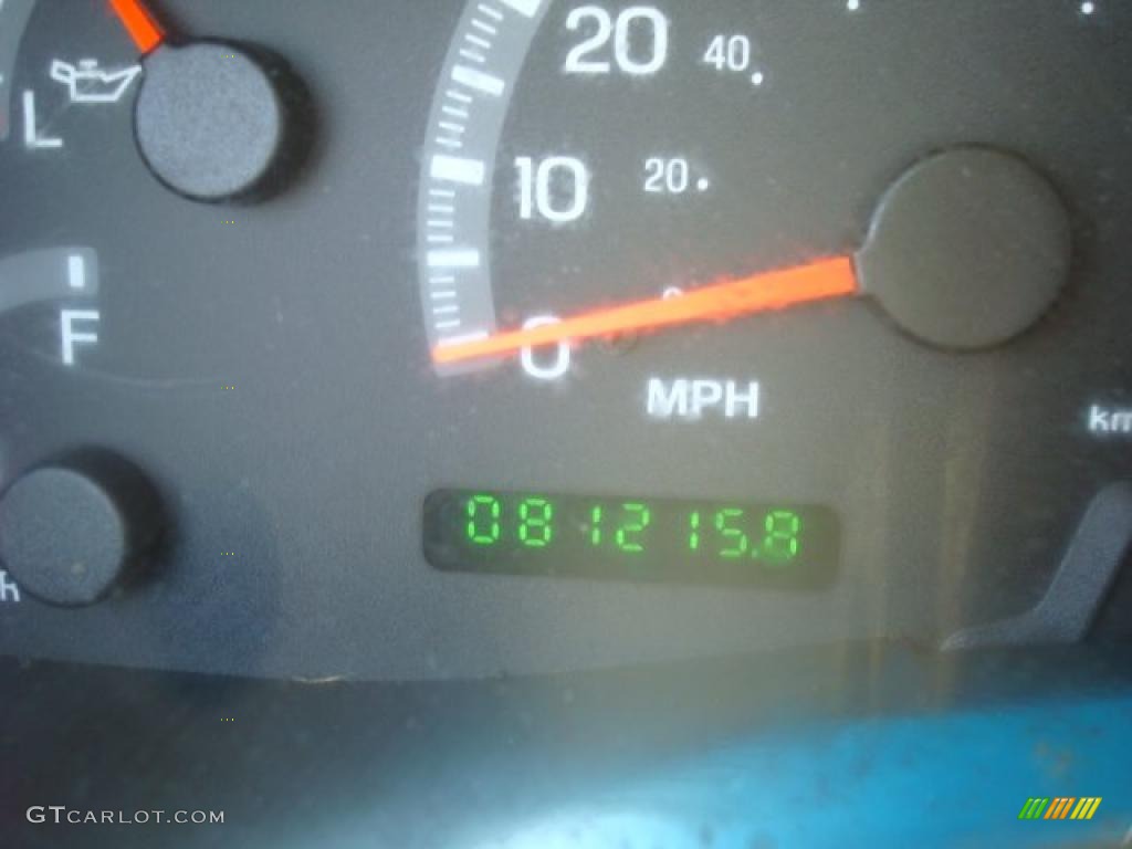 2002 F150 XLT SuperCrew - Charcoal Blue Metallic / Medium Parchment photo #17