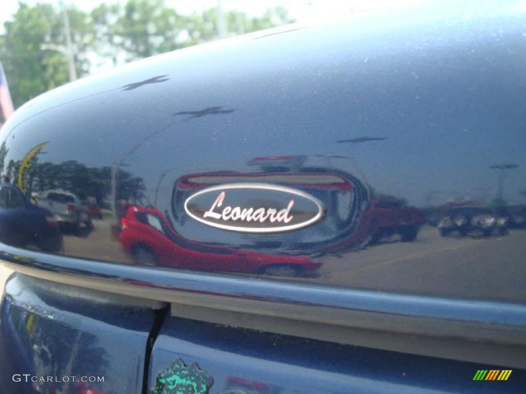 2002 F150 XLT SuperCrew - Charcoal Blue Metallic / Medium Parchment photo #26