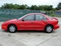 Bright Red - Sunfire SE Sedan Photo No. 6