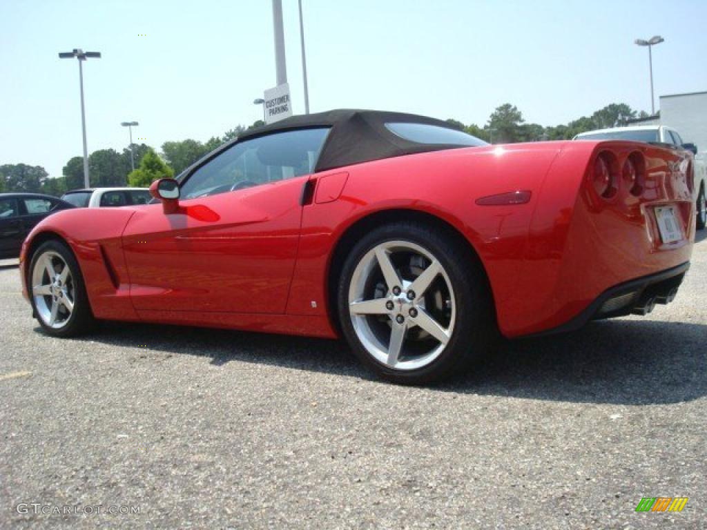 2006 Corvette Convertible - Victory Red / Ebony Black photo #26