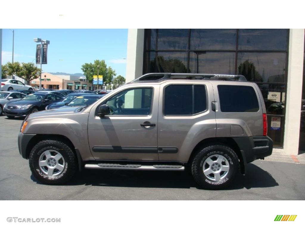 2006 Xterra S 4x4 - Granite Metallic / Steel/Graphite photo #4