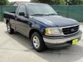 2000 Deep Wedgewood Blue Metallic Ford F150 XL Regular Cab  photo #1