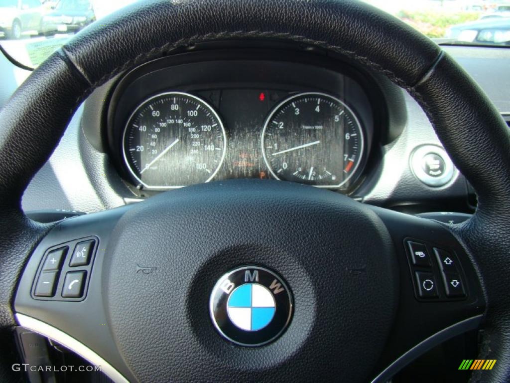 2008 1 Series 128i Coupe - Sedona Red Metallic / Black photo #11
