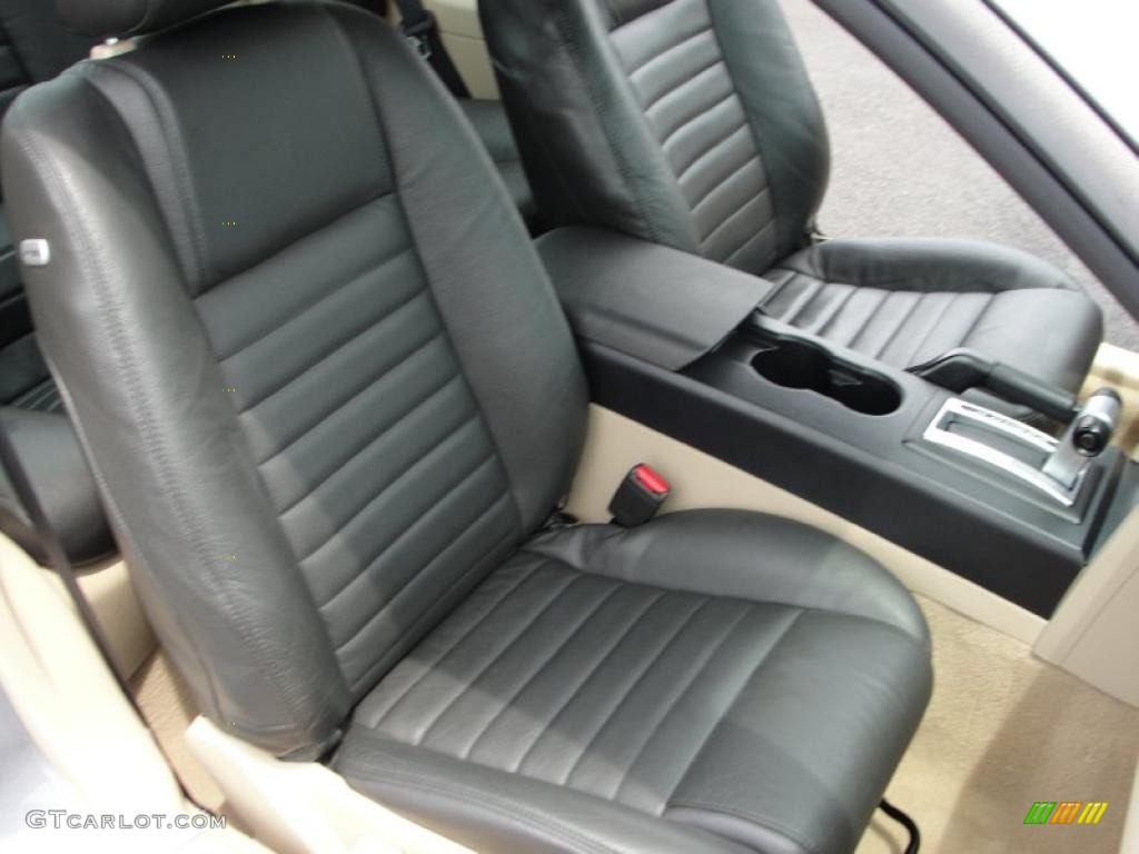 2007 Mustang GT Premium Coupe - Tungsten Grey Metallic / Black/Parchment photo #15