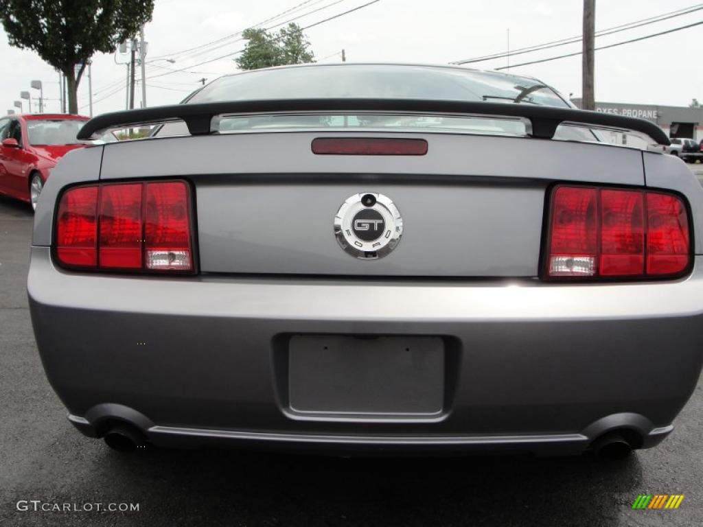 2007 Mustang GT Premium Coupe - Tungsten Grey Metallic / Black/Parchment photo #23