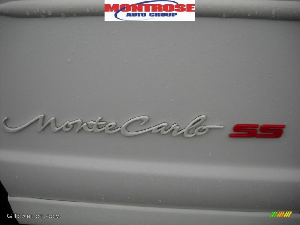 2001 Monte Carlo SS - White / Neutral Beige photo #23