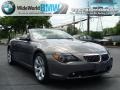 2006 Stratus Grey Metallic BMW 6 Series 650i Convertible  photo #3