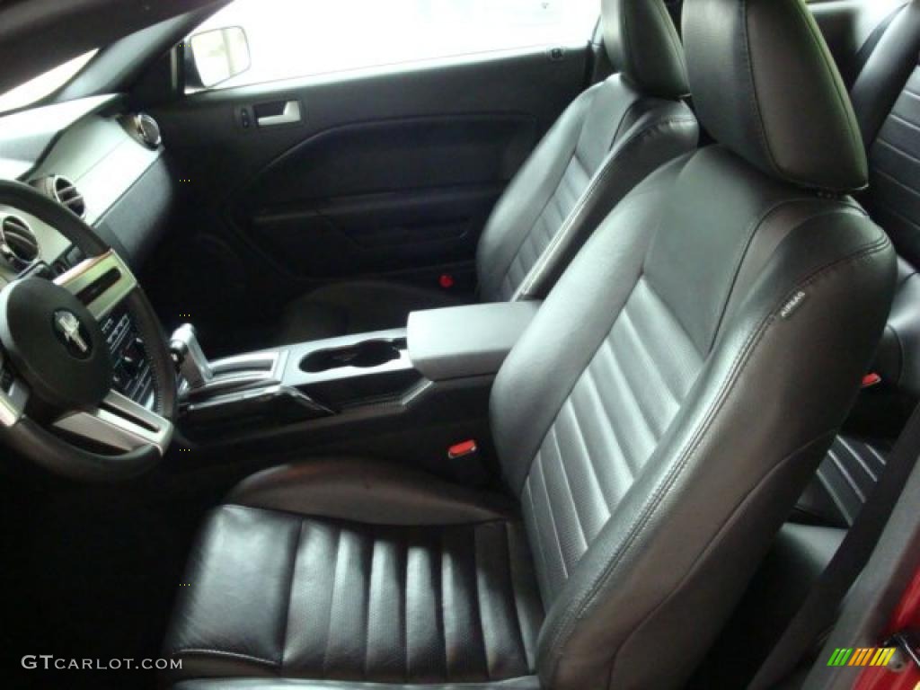 2006 Mustang GT Premium Coupe - Redfire Metallic / Black photo #8