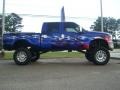 2005 True Blue Metallic Ford F350 Super Duty XLT Crew Cab 4x4  photo #6