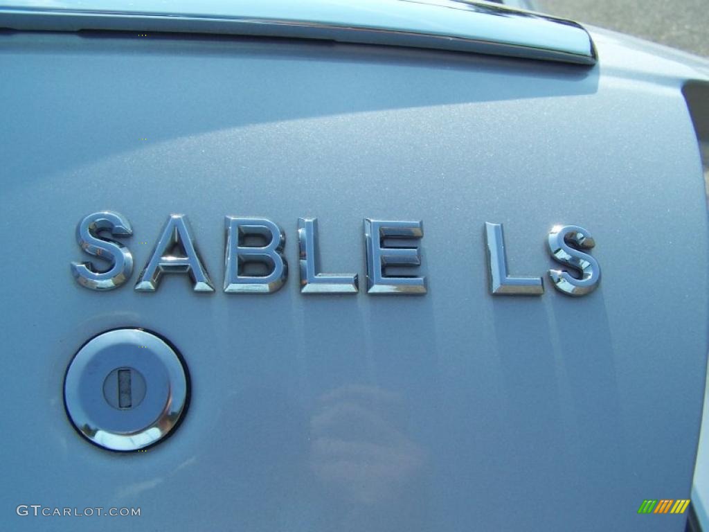 2004 Sable LS Premium Sedan - Silver Frost Metallic / Dark Charcoal photo #14