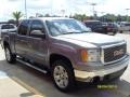 2008 Steel Gray Metallic GMC Sierra 1500 SLE Crew Cab 4x4  photo #6